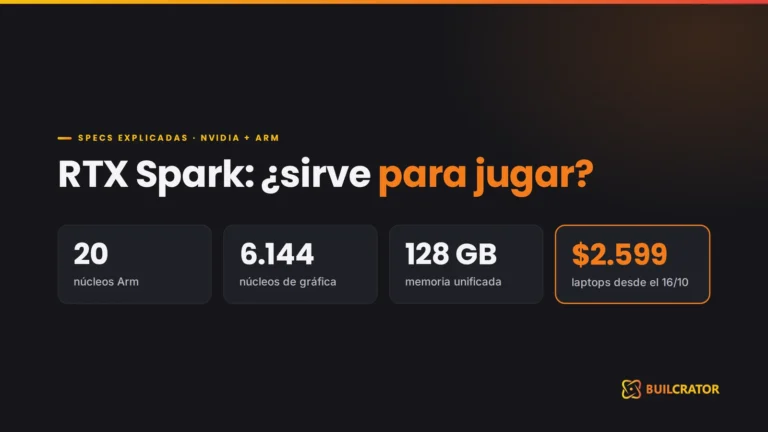 RTX Spark: 20 núcleos Arm, 6.144 núcleos de gráfica, 128 GB y laptops desde $2.599